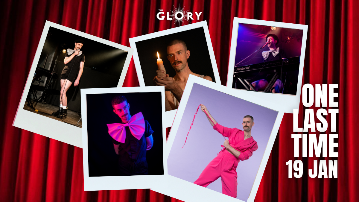 CABARET: Mark T Cox LIVE at The Glory – ONE LAST TIME
