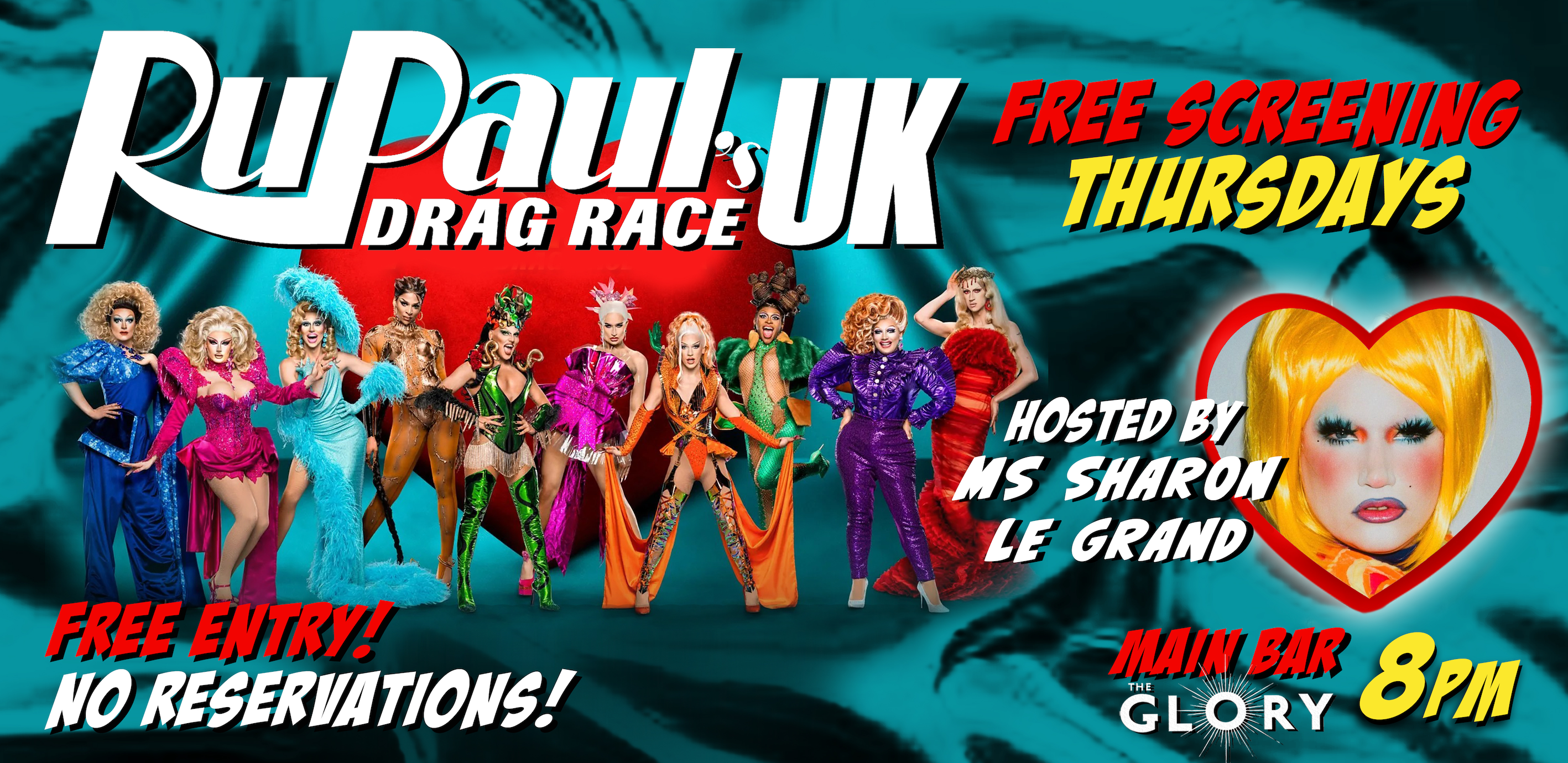 SCREENING: GRAND FINAL Ru Paul’s Drag Race UK Free Screening